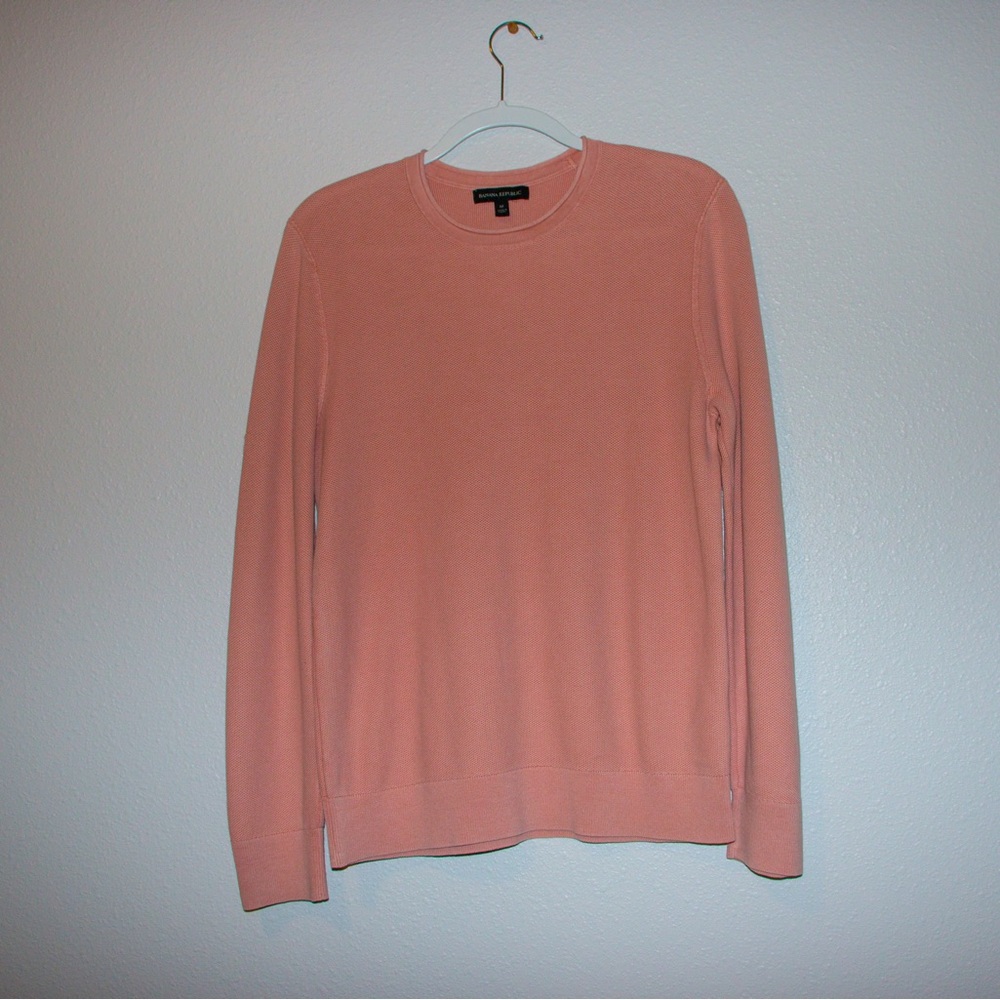 M Pink Sweater from Banana Republic